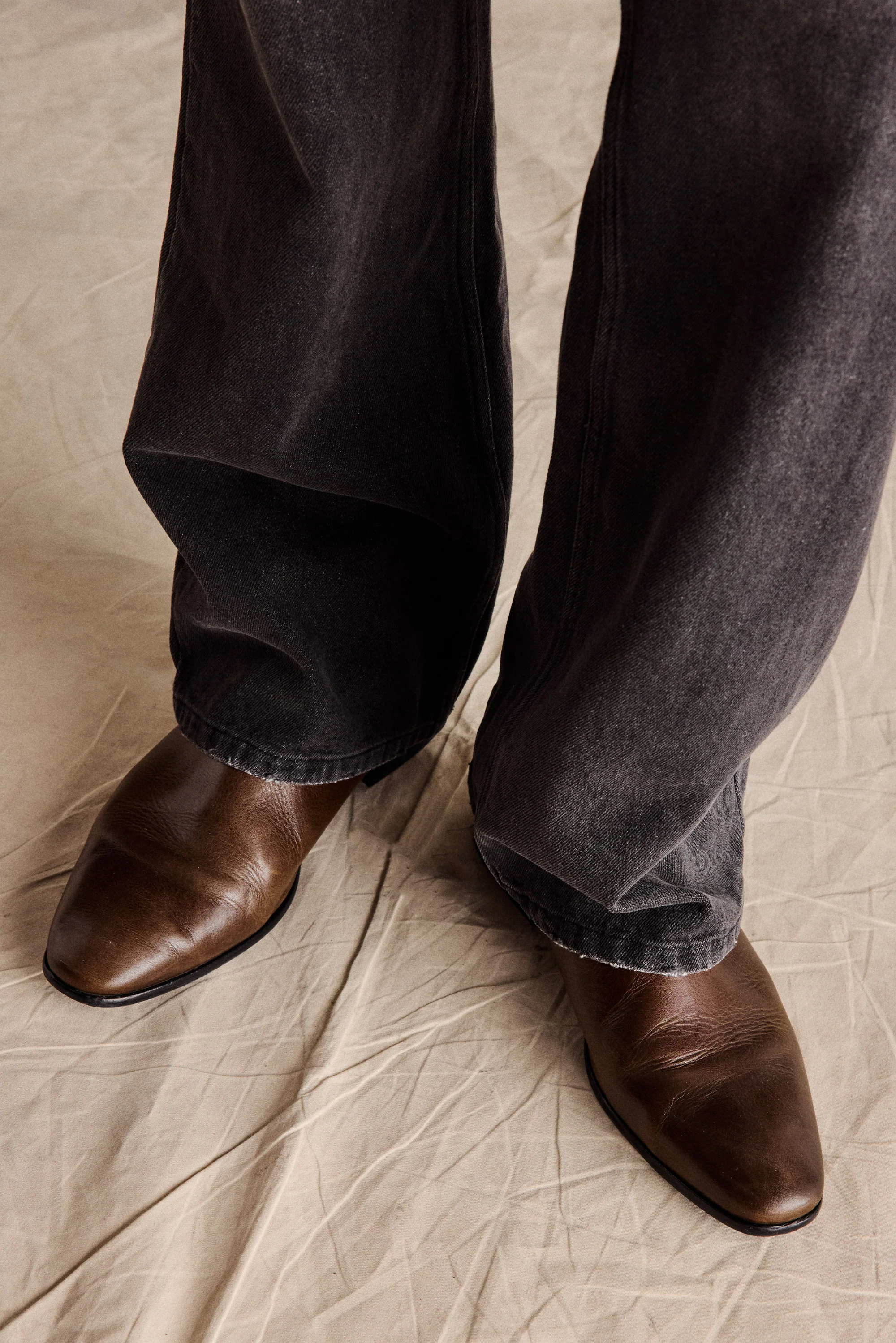 Walker Bootcut Jeans | Charcoal - Image 6
