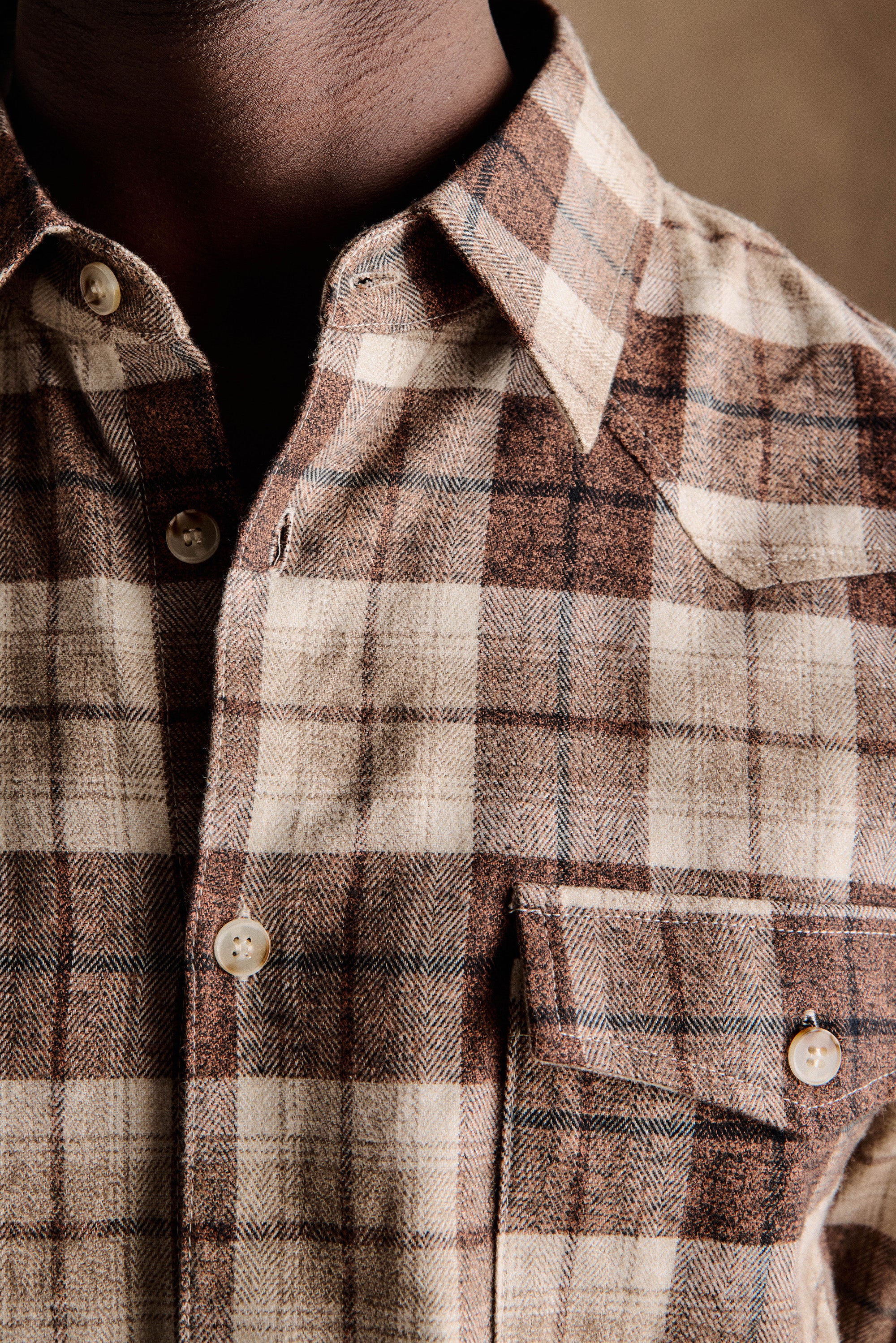 Bickle Flannel Shirt | Brown - Image 5
