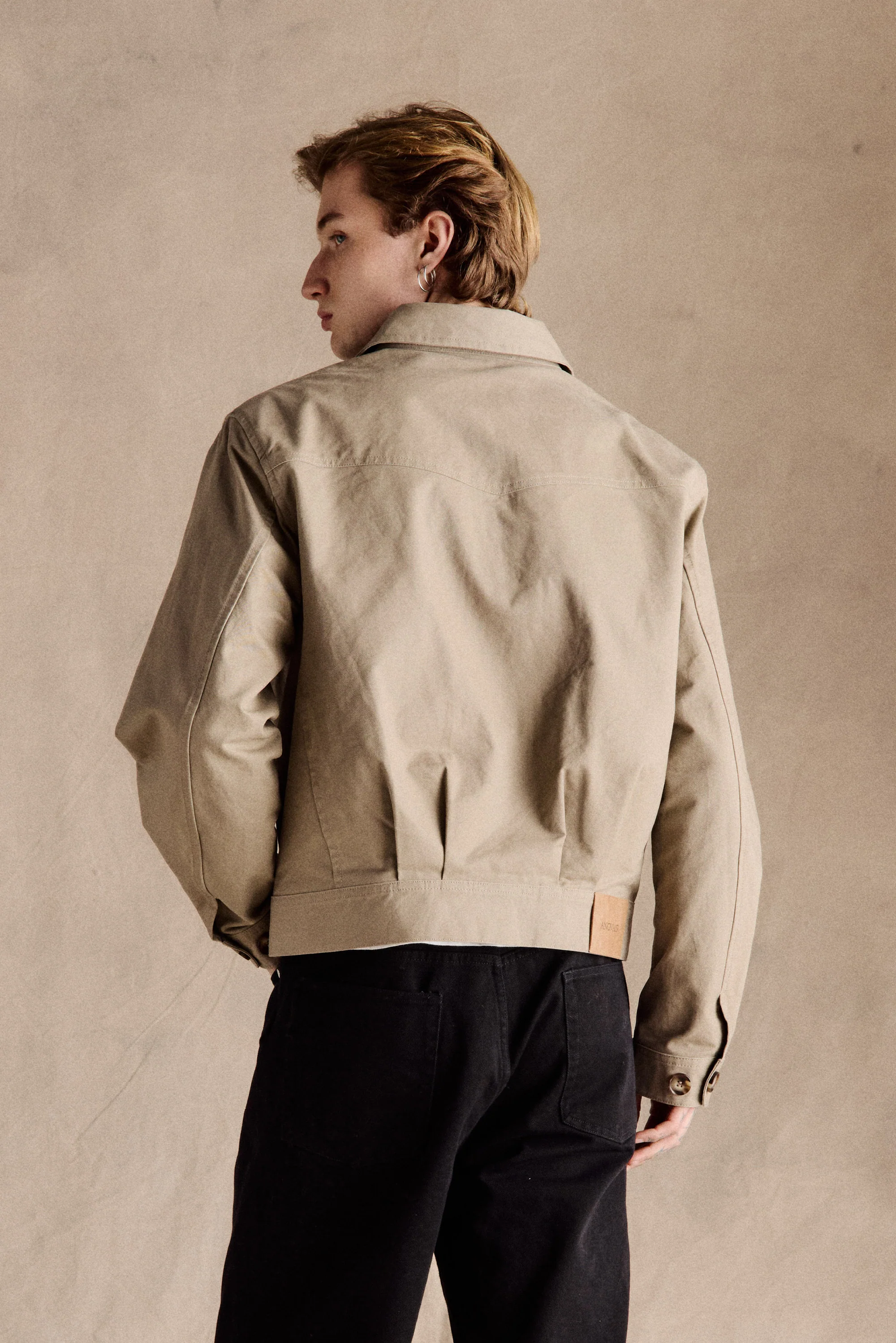 Travis Tank Jacket | Beige - Image 3