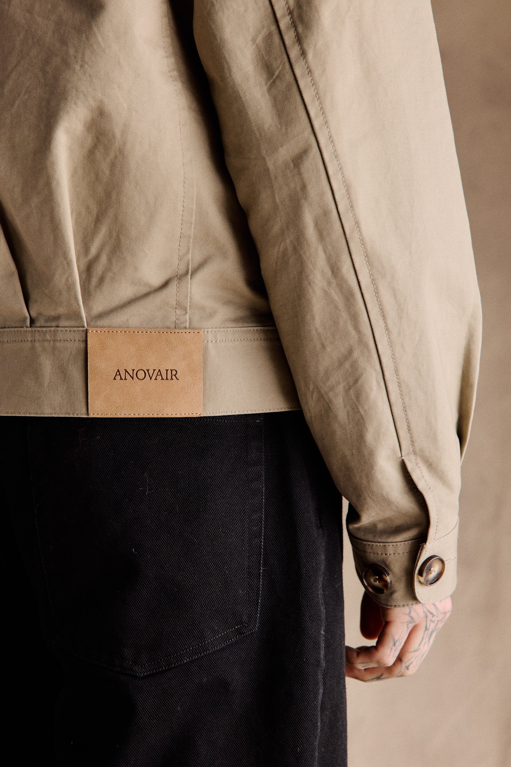 Travis Tank Jacket | Beige - Image 6