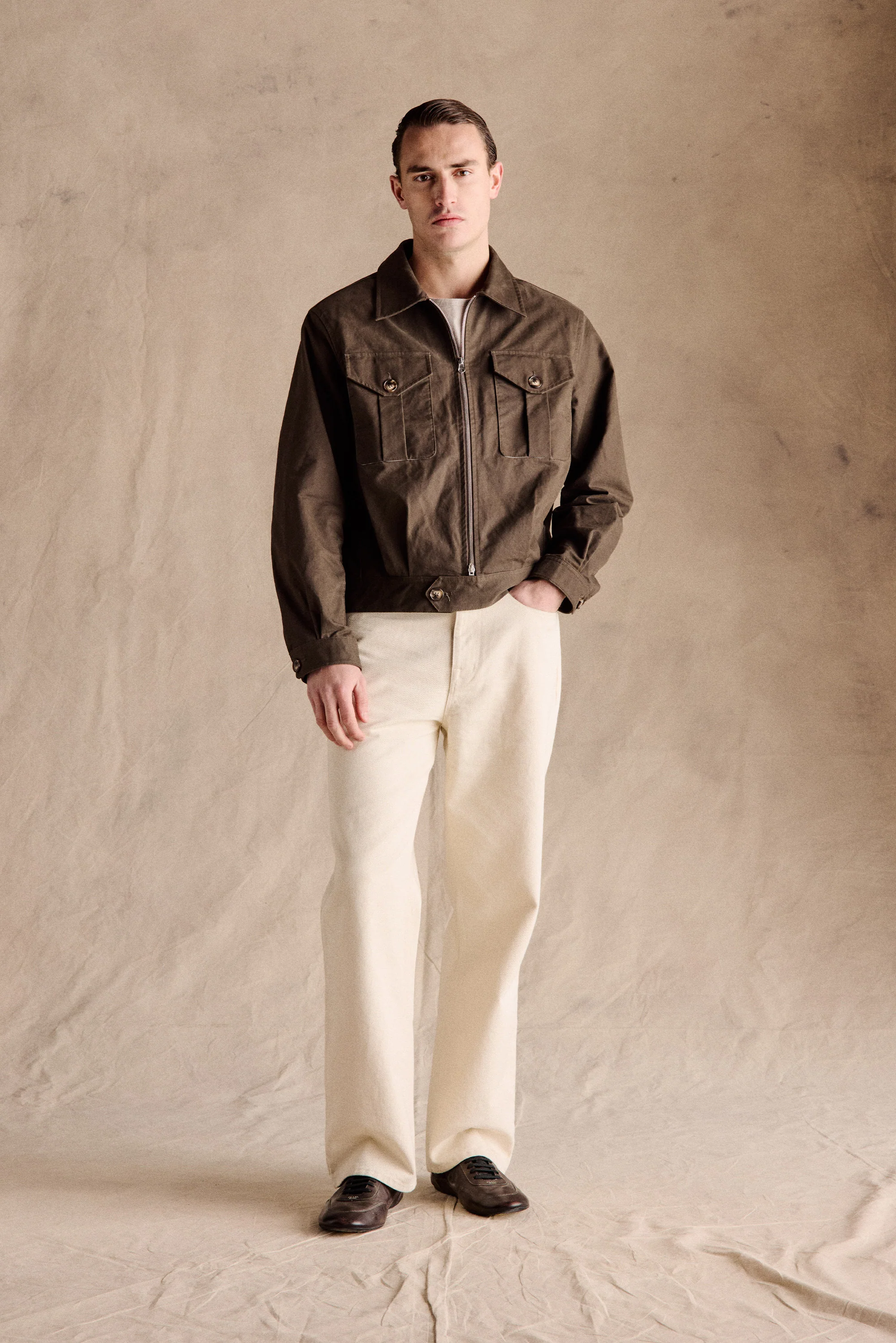 Travis Tank Jacket | Brown - Image 4