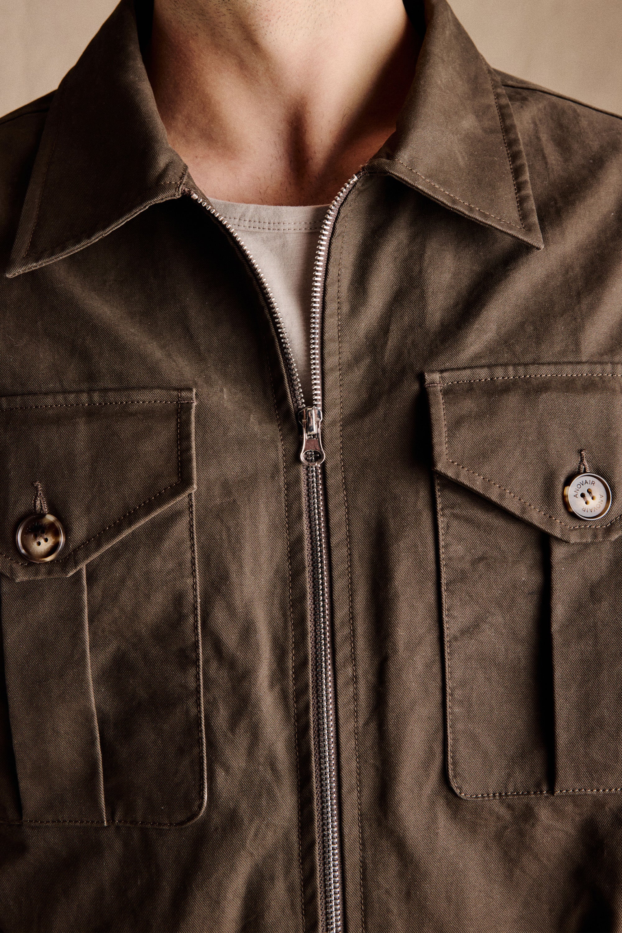 Travis Tank Jacket | Brown - Image 5